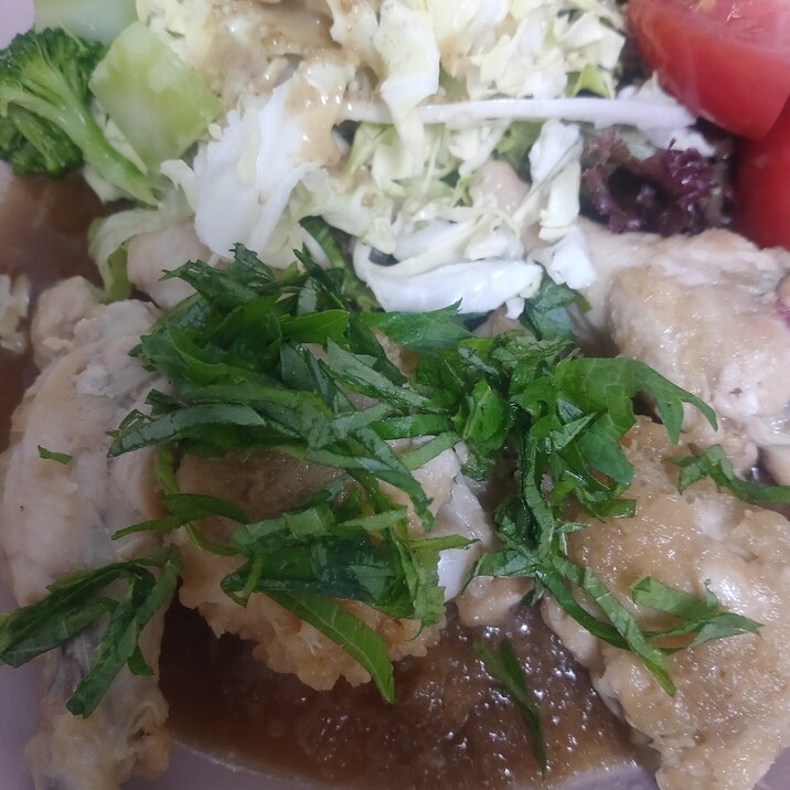手羽元のみぞれ煮